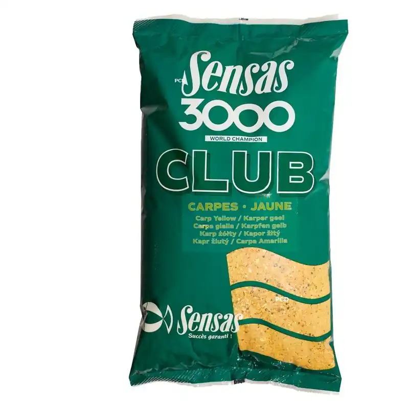 Amorce Sensas 3000 Club Carpes Jaune 2kg500 Meilleur Choix