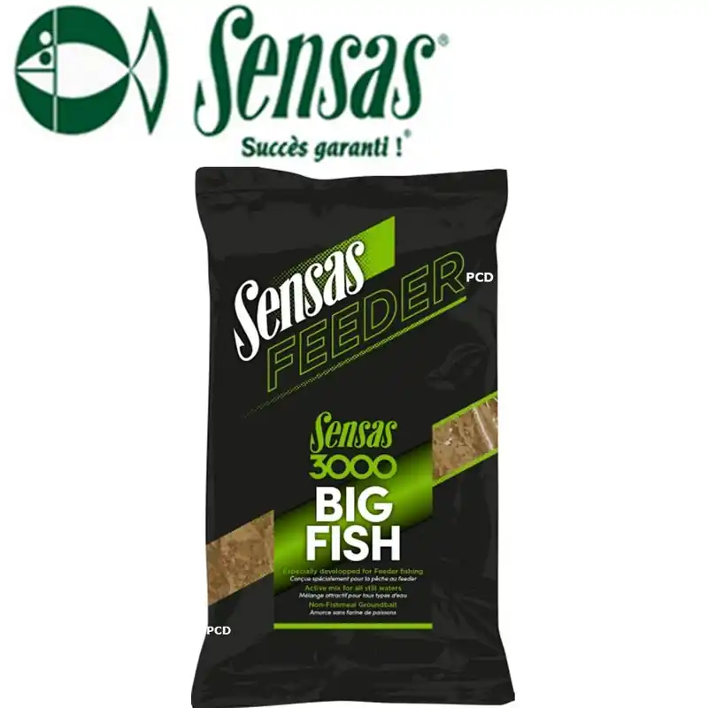 AMORCE SENSAS FEEDER 3000 BIG FISH 1KG Haute Qualité