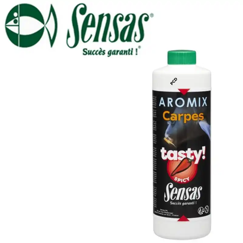 Usine Directe AROMIX SENSAS CARP TASTY SPICY 500ML