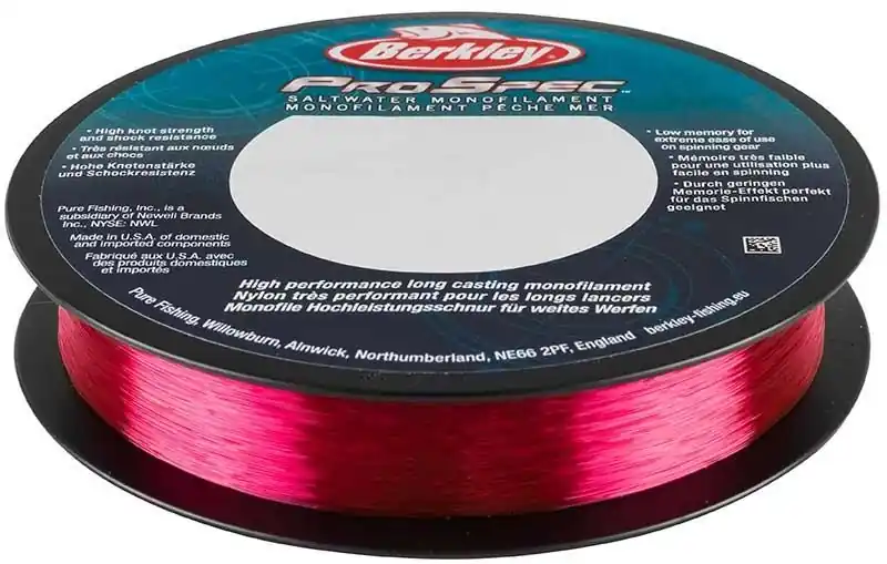 Achetez Aujourd&rsquo;hui Nylon Berkley Pro Spec Saltwater Red 300 m – 45/100 14,1kg