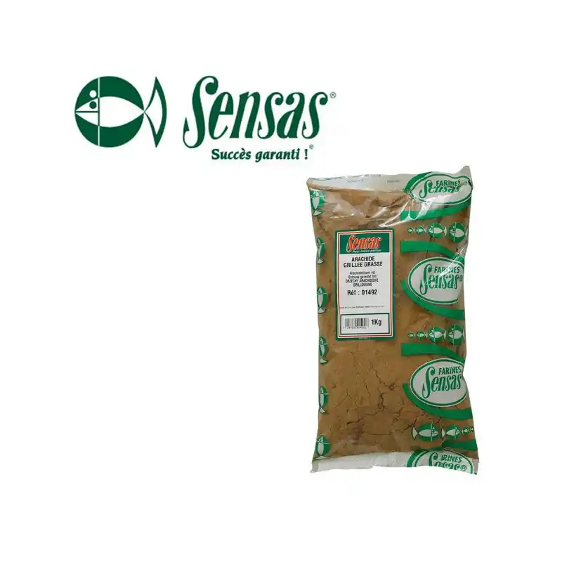 Acheter En Ligne FARINE SENSAS CLASSIQUES ARACHIDE GRILLEE GRASSE 1KG