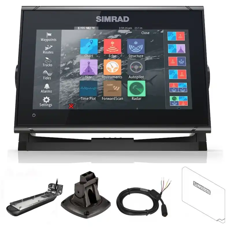 Simrad GO9 XSE + Sonde Active Imaging 3 en 1 Authentique