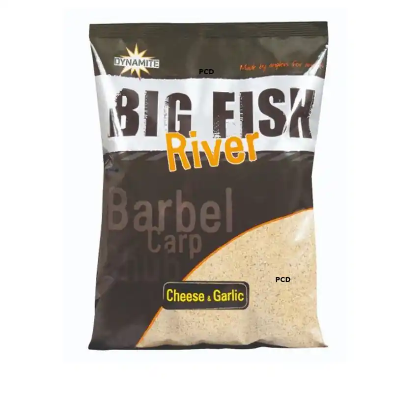Authentique Amorce Dynamite Baits Big Fish River Cheese & Garlic Groundbait 1KG800