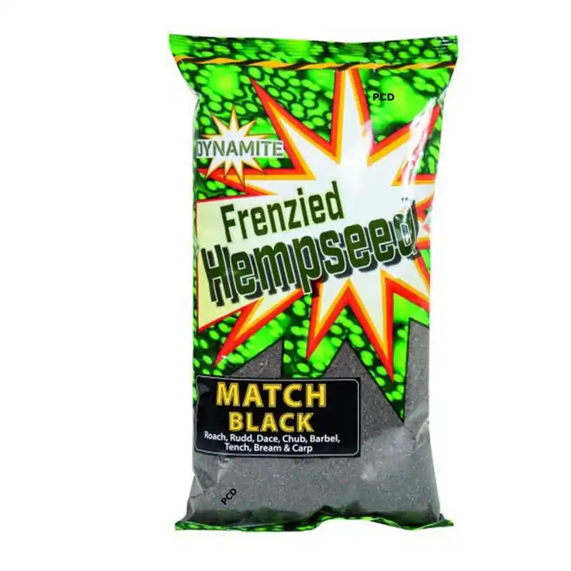 Amorce Dynamite Baits Frenzied Hempseed Match Black Groundbait 1KG Retour Gratuit