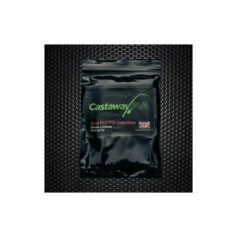 Réduction 60MM X 105MM SLOW MELT SOLID BAGS 20 CASTAWAY