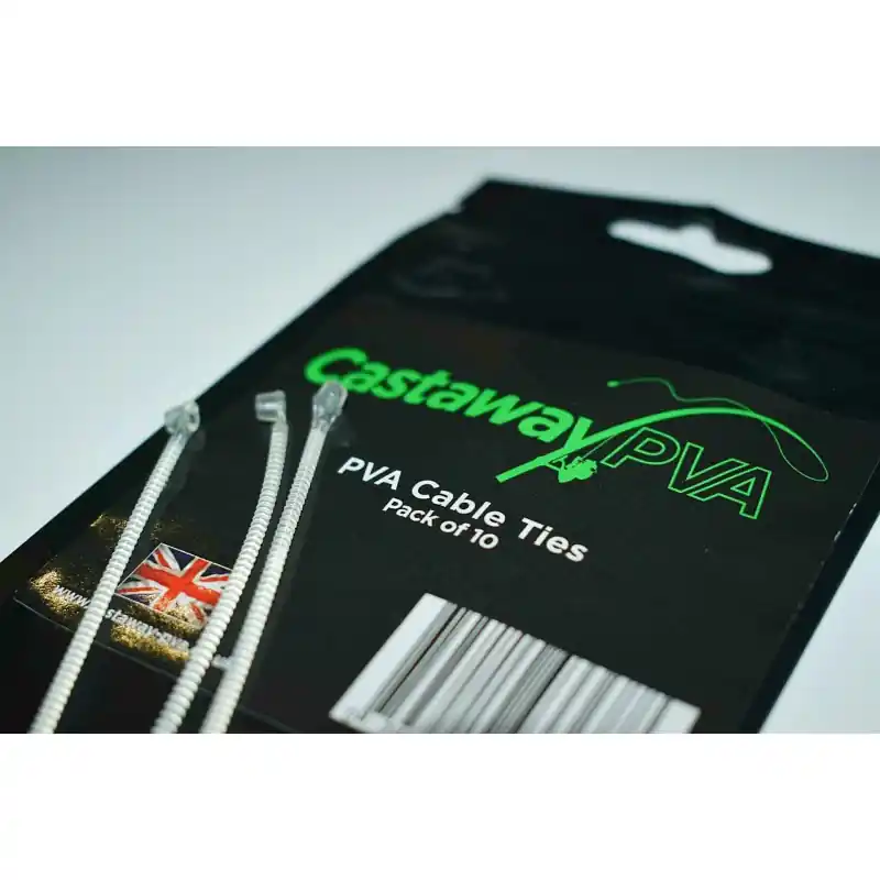 100 PVA CABLE TIES CASTAWAY Nouvel Arrivage