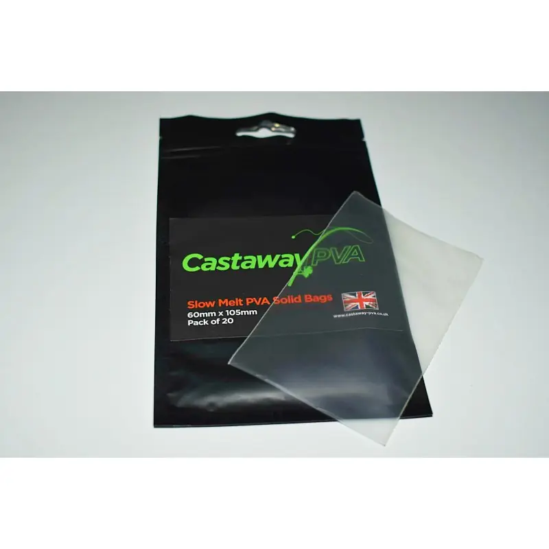 80MM X 130MM SLOW MELT SOLID BAGS 20 CASTAWAY Quantité Limitée