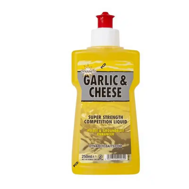 Produit De Marque Attractant Liquide Dynamite Baits Garlic & Cheese XL Liquid 250ML