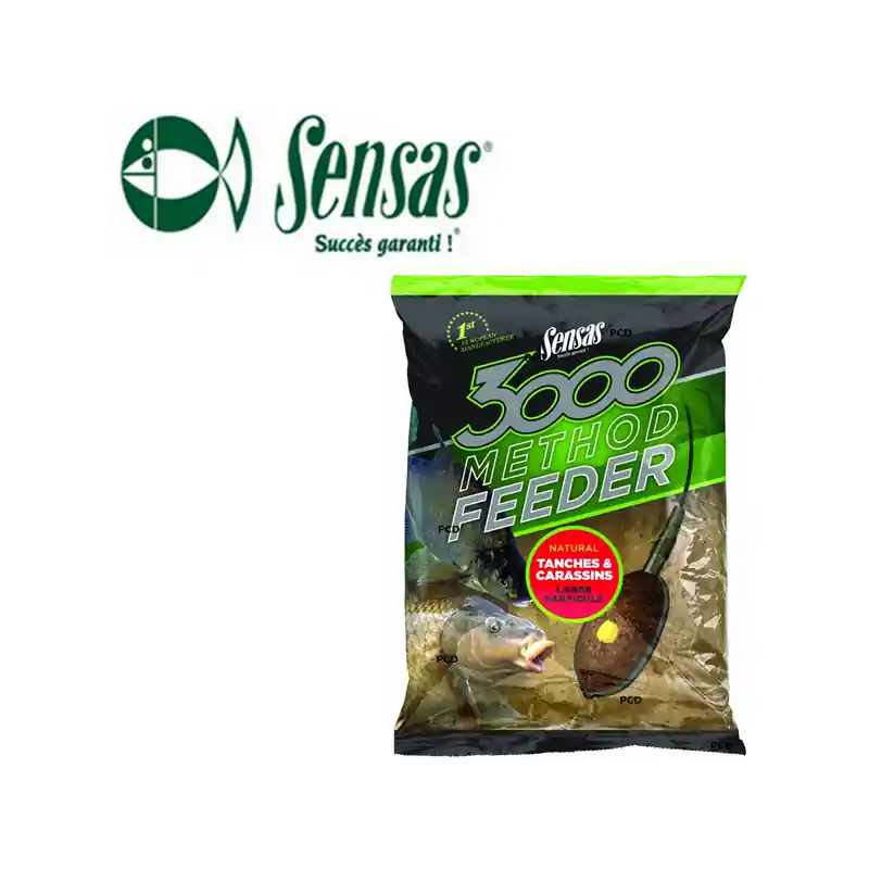 AMORCE SENSAS 3000 METHOD FEEDER TANCHES 1KG Jusqu&rsquo;à Épuisement Des Stocks