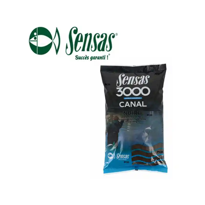 AMORCE SENSAS 3000 UK SUPER CANAL BLACK 1KG Offre Du Jour
