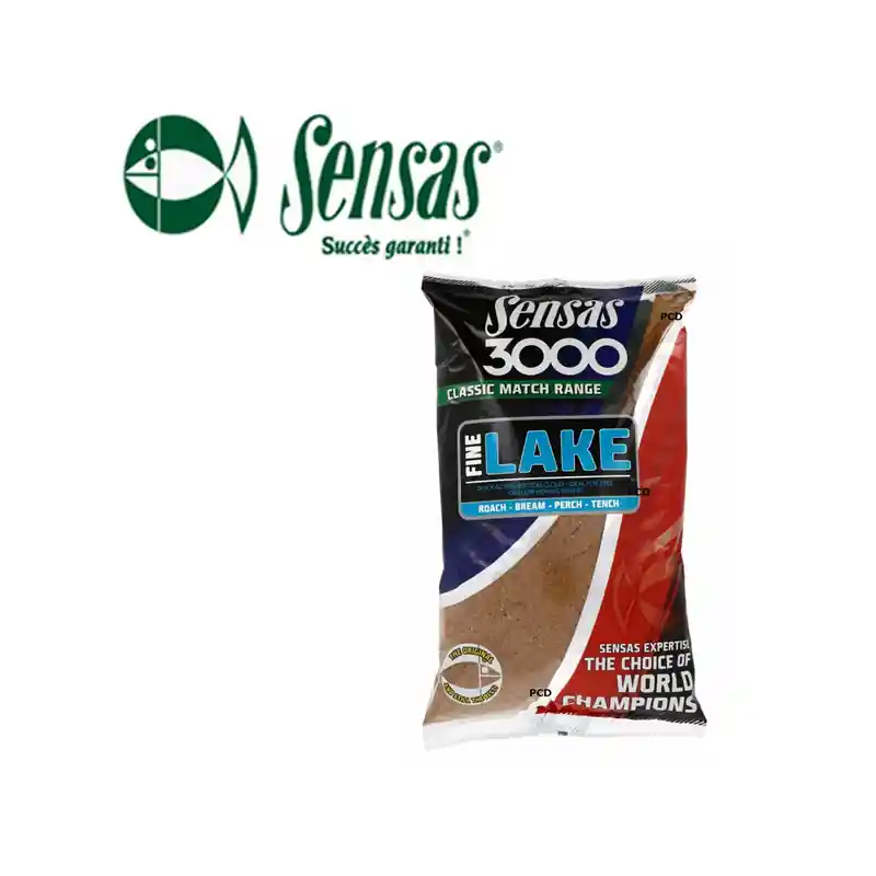AMORCE SENSAS 3000 UK LAKE FINE 1KG Commander Vite