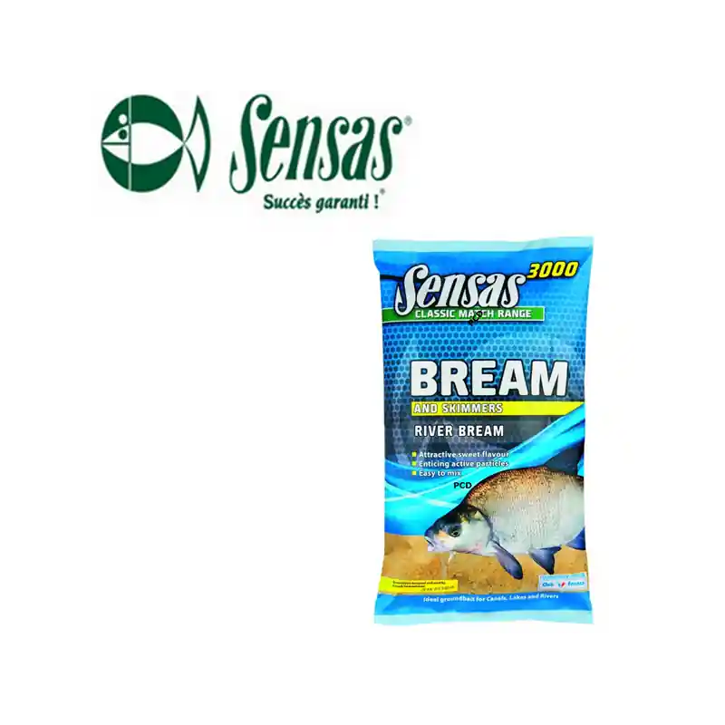 AMORCE SENSAS 3000 UK RIVER BREAM 1KG Meilleur Choix