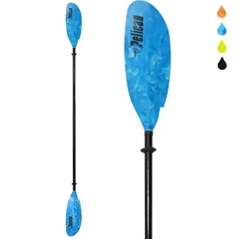 Pagaie Kayak Pelican Poseidon – alu – 2 parties – 230 cm Certifié