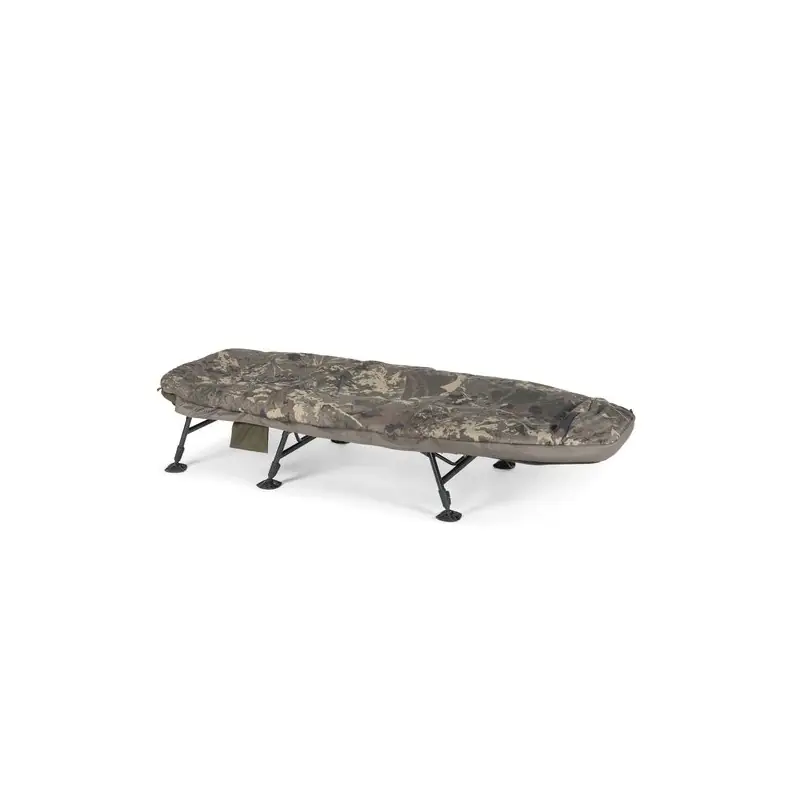 Expédié Aujourd&rsquo;hui BEDCHAIR INDULGENCE HD40 SLEEP SYSTEM 8 LEGS CAMO EMPEROR NASH