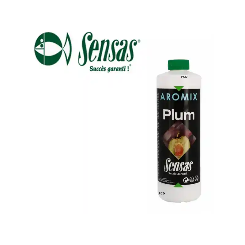 ADDITIF SENSAS AROMIX PLUM 500ML Commander Maintenant
