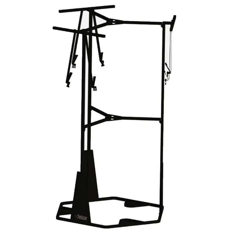 Certifié Rack Pelican pour 3 sup/kayaks