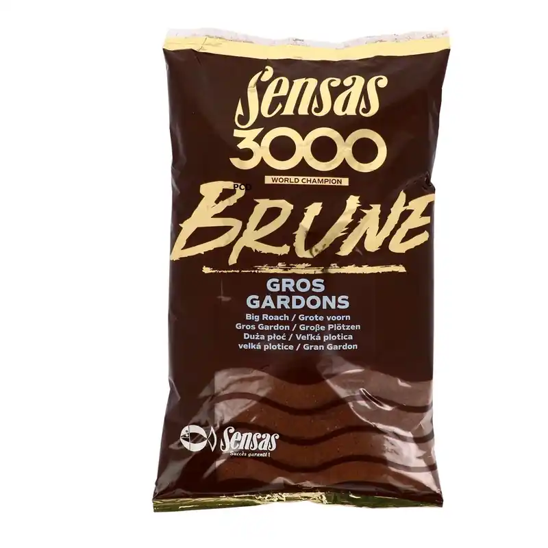 Amorce Sensas 3000 Brune Gros Gardons 1kg Nouvel Arrivage