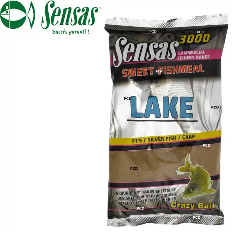 AMORCE SENSAS 3000 SWEET FISHMEAL UK LAKE 1KG Super Prix