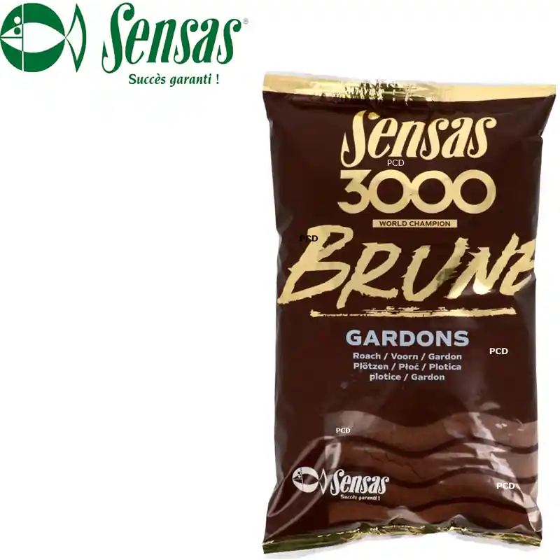 AMORCE SENSAS 3000 BRUNE GARDONS 1KG Quantité Limitée