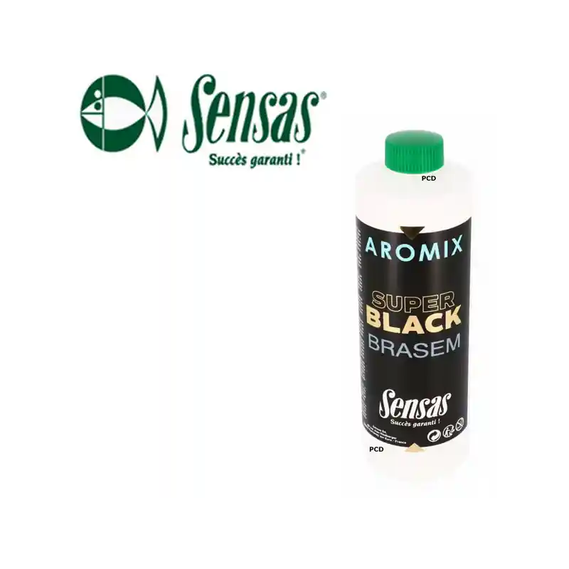 ADDITIF SENSAS AROMIX BRASEM BLACK 500ML Solde