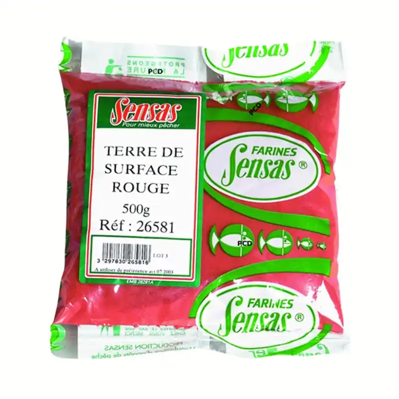 Terre De Surface Rouge Sensas 500g Affaire À Saisir