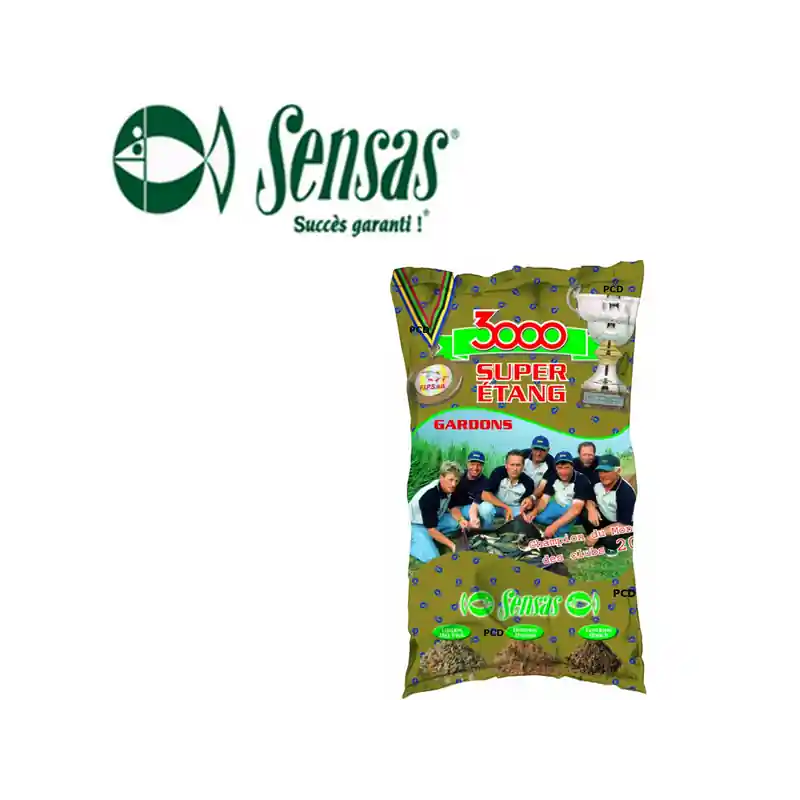 AMORCE SENSAS 3000 SUPER ETANG GARDONS 1KG Promotion