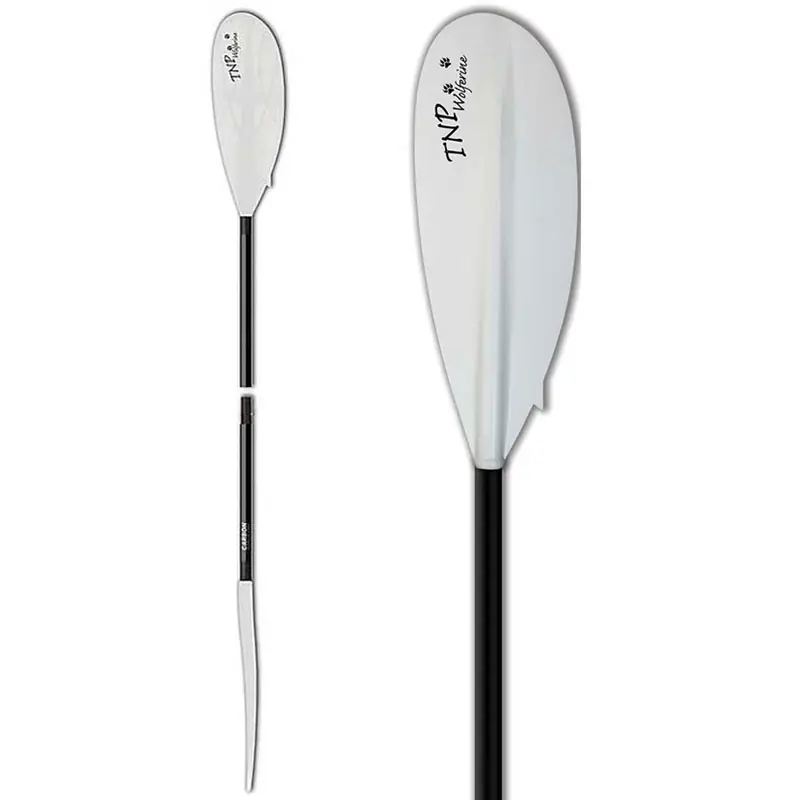 Nouvelle Collection Pagaie kayak TNP Wolferine Skypole – fibre carbone – 2 parties – 210/230 cm