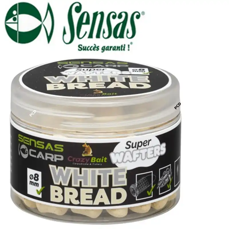 SUPER WAFTERS SENSAS WHITE BREAD 8MM 80G Must-Have