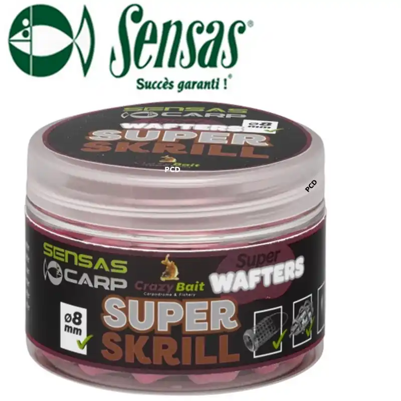 SUPER WAFTERS SENSAS SUPER SKRILL 8MM 80G Remise