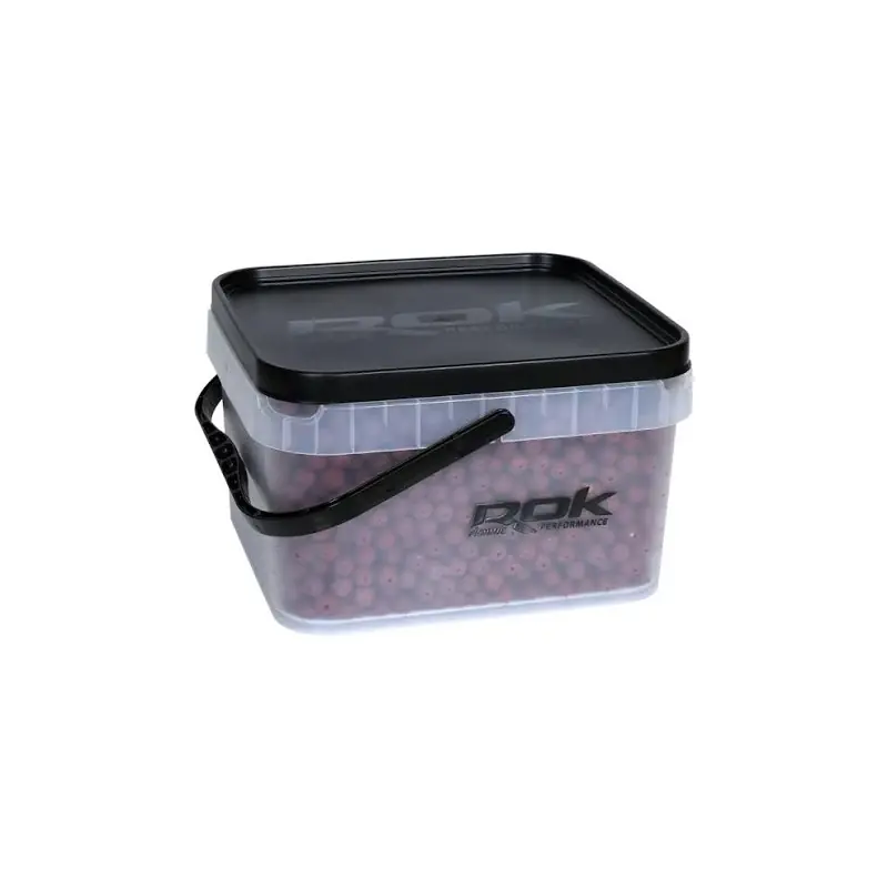 SEAU CARRE 10L TRANSPARENT ROK FISHING PERFORMANCE Meilleur Choix