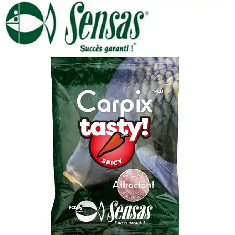 ADDITIF SENSAS CARPIX TASTY SPICY ROUGE 300G Nouvel Arrivage