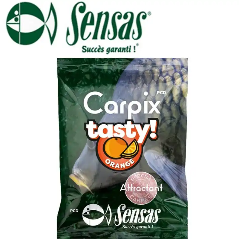 ADDITIF SENSAS CARPIX TASTY ORANGE ORANGE 300G Dernière Chance