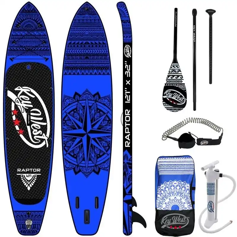 Retour Gratuit Sup Paddle Gonflable Key West Raptor 12.1