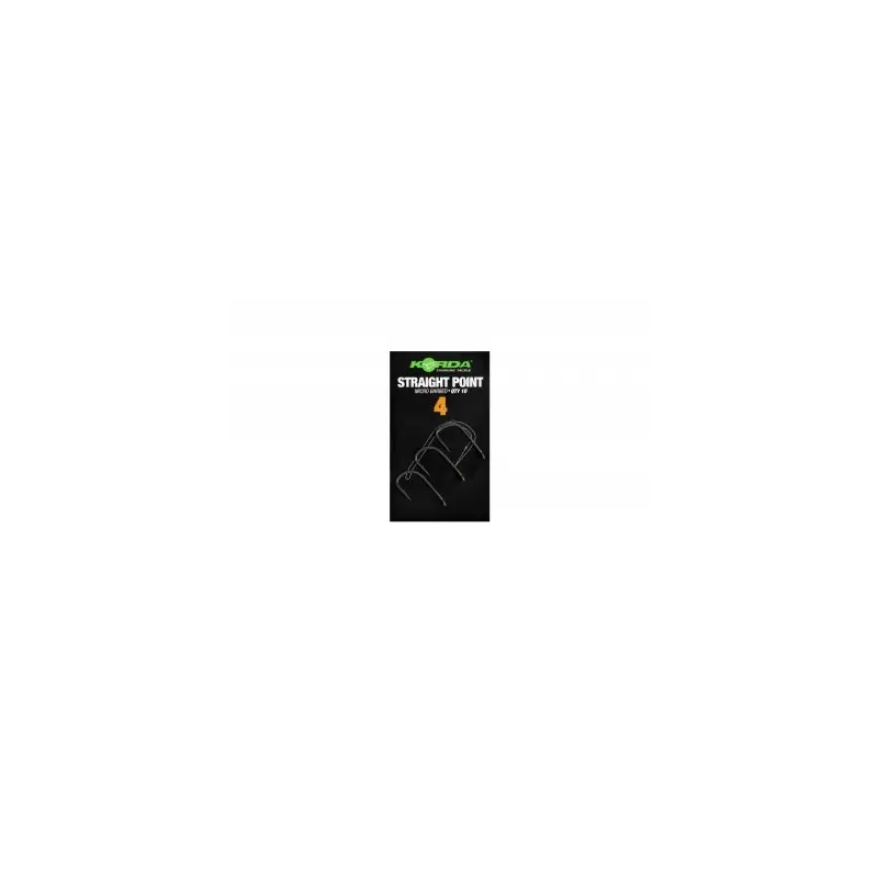 Acheter Direct HAMEÇON STRAIGHT POINT MICRO BARBED T4 X10 KORDA