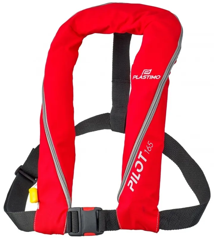 Gilet gonflable Plastimo Pilot 165N Manuel Rouge Vente Flash
