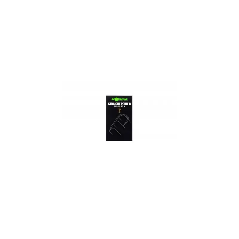 HAMEÇON STRAIGHT POINT BARBLESS T6 X10 KORDA Offre Exclusive