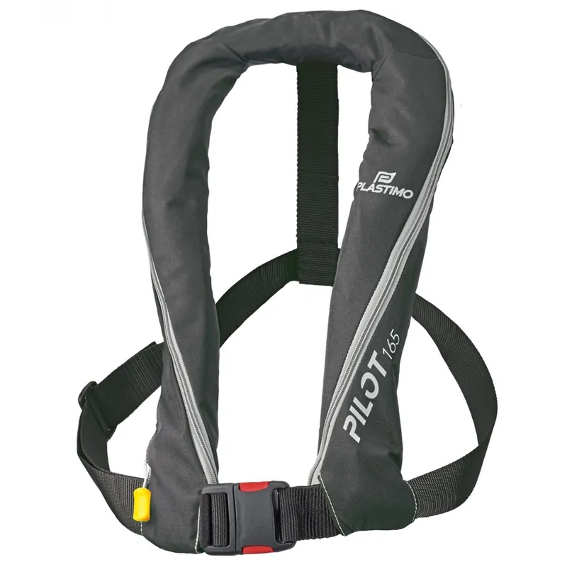 Gilet gonflable Plastimo Pilot 165N Automatique Noir Expédié Aujourd&rsquo;hui