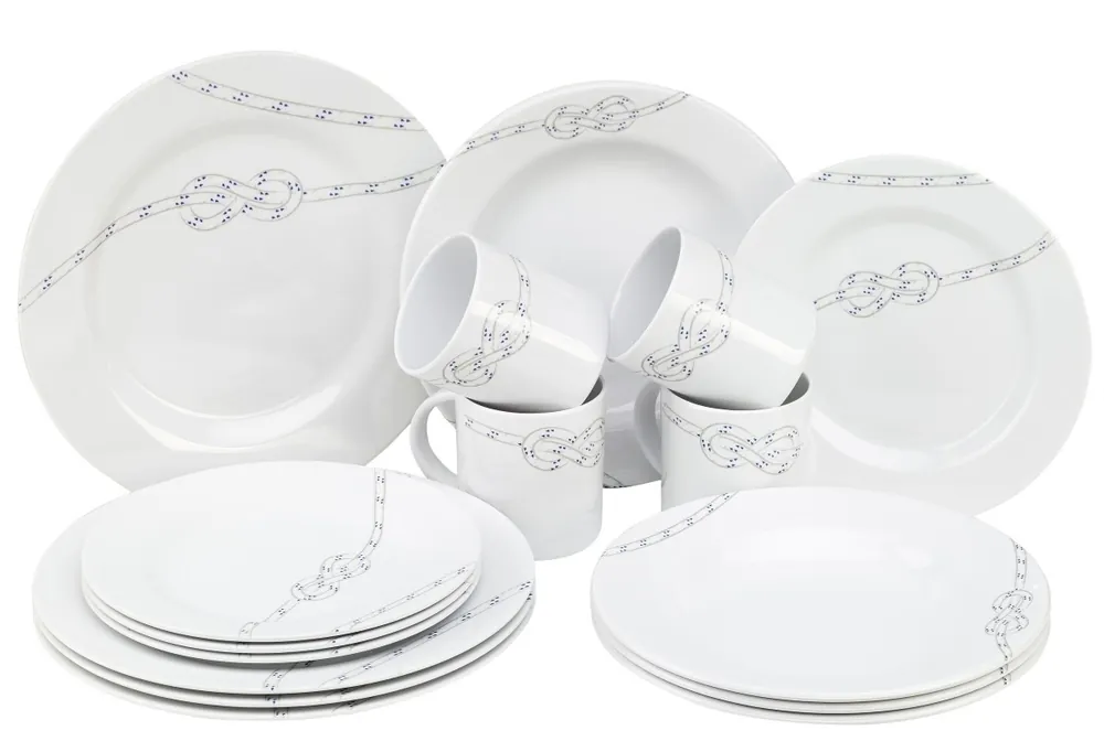 Boîte de 16 pièces Plastimo assiettes rondes Dernier Modèle
