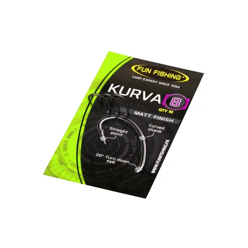 Authentique HAMECONS SERIE KURVA – TEFLONNE (X10) – TAILLE 8