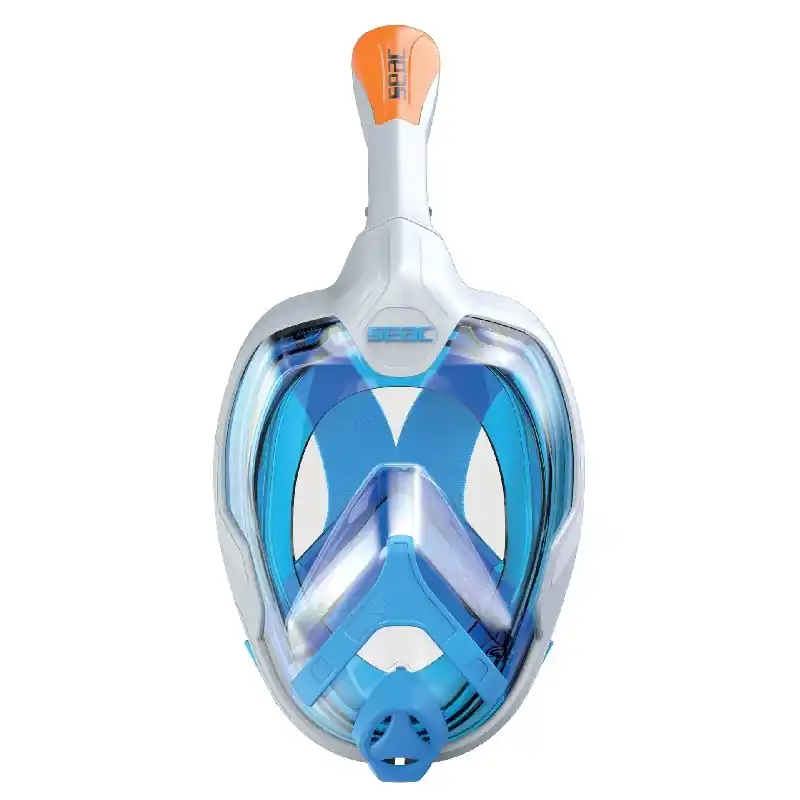 Affaire À Saisir Masque Facial snorkeling Seac sub Magica Blanc-Bleu Adulte L/XL