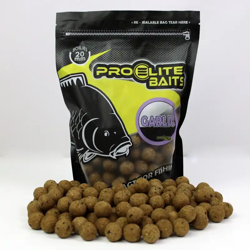 BOUILLETTE BOILIE CLASSIC GARLIC 20MM 800G PROELITE BAITS Prix Cassé