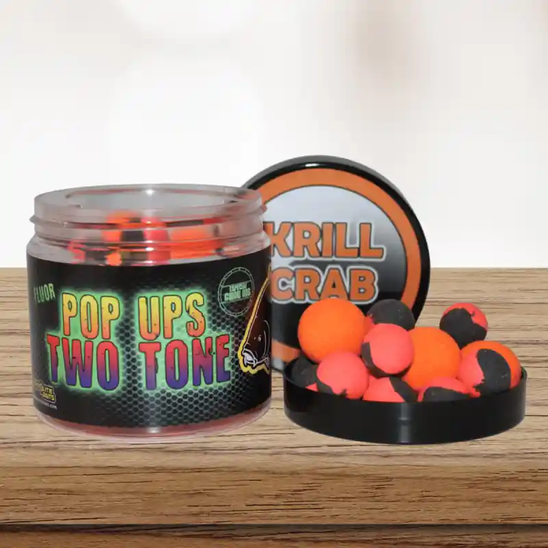 Acheter En Ligne FLUOR POP UP TWO TONE 14/20MM KRILL CRAB 60G PROELITE BAITS