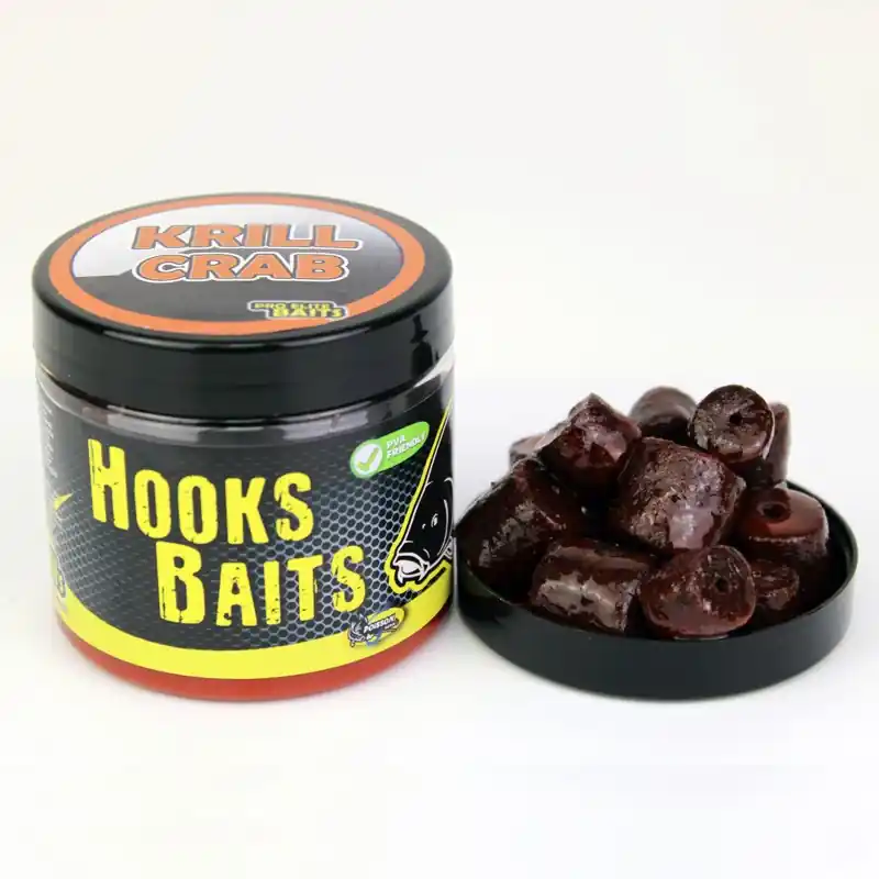 Quantité Limitée HOOK PELLETS LIQUID BOOSTER 14/20MM KRILL CRAB 100G PROELITE BAITS