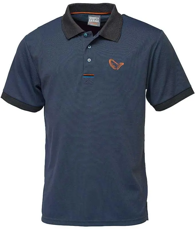 Acheter En Ligne Polo Savage Gear Simply Savage 3-Stripes Polo S