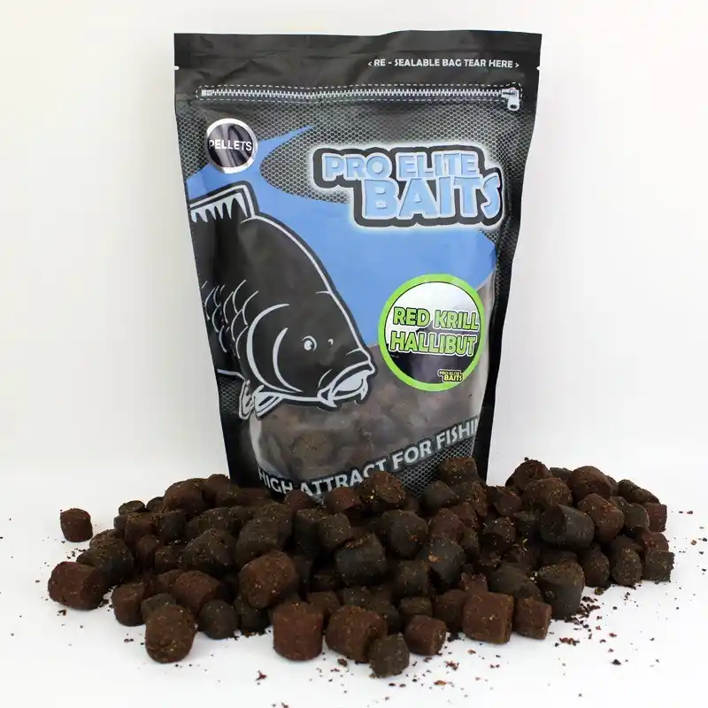 ATRACTOR PELLETS DRILER 14/20MM RED KRILL HALIBUT 800G PROELITE Commande En Gros