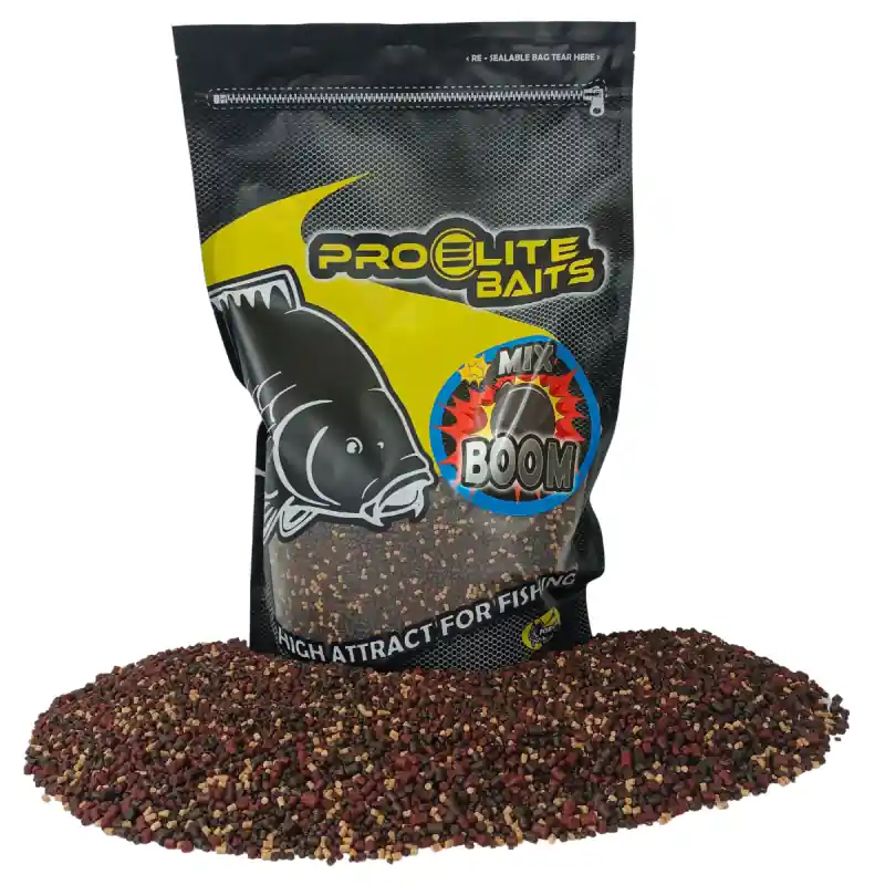 MIX BOOM PELLETS 2/6MM 2.5KG PROELITE BAITS Offre Exclusive