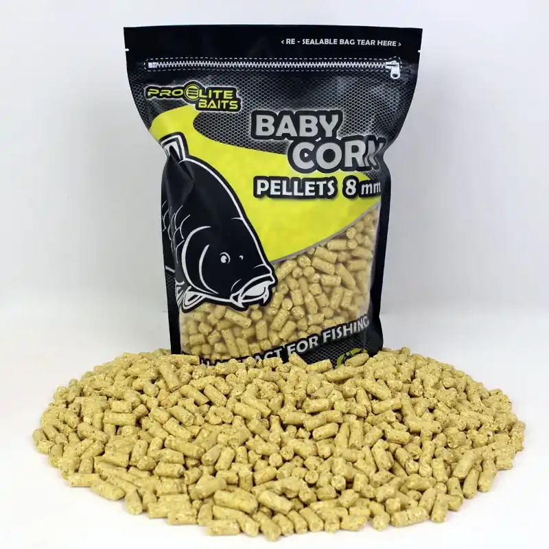 Authentique BABY CORN PELLETS 8MM 1.8KG PROELITE BAITS