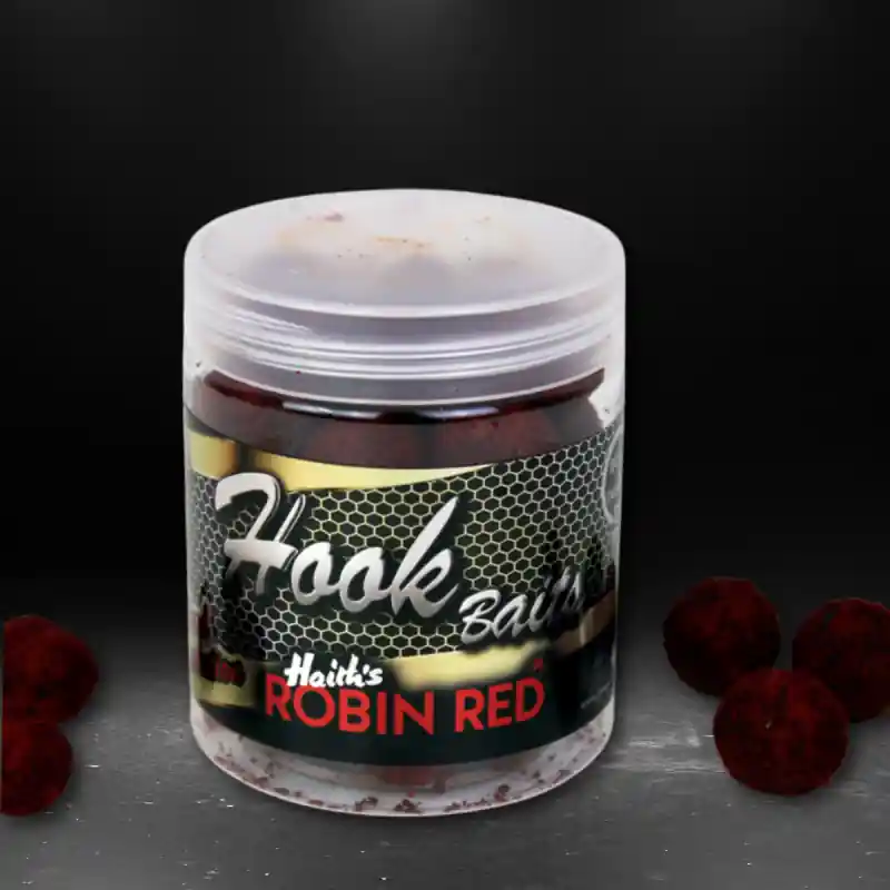 GOLD HOOK BAITS HARD BOILIE-DUMBELL ROBIN RED 130G PROELITE Promotion Saisonnière