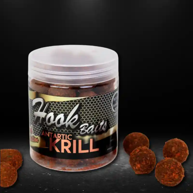 Offre Exclusive GOLD HOOK BAITS HARD BOILIE-DUMBELL ANTARTIC KRILL 130G PROELITE