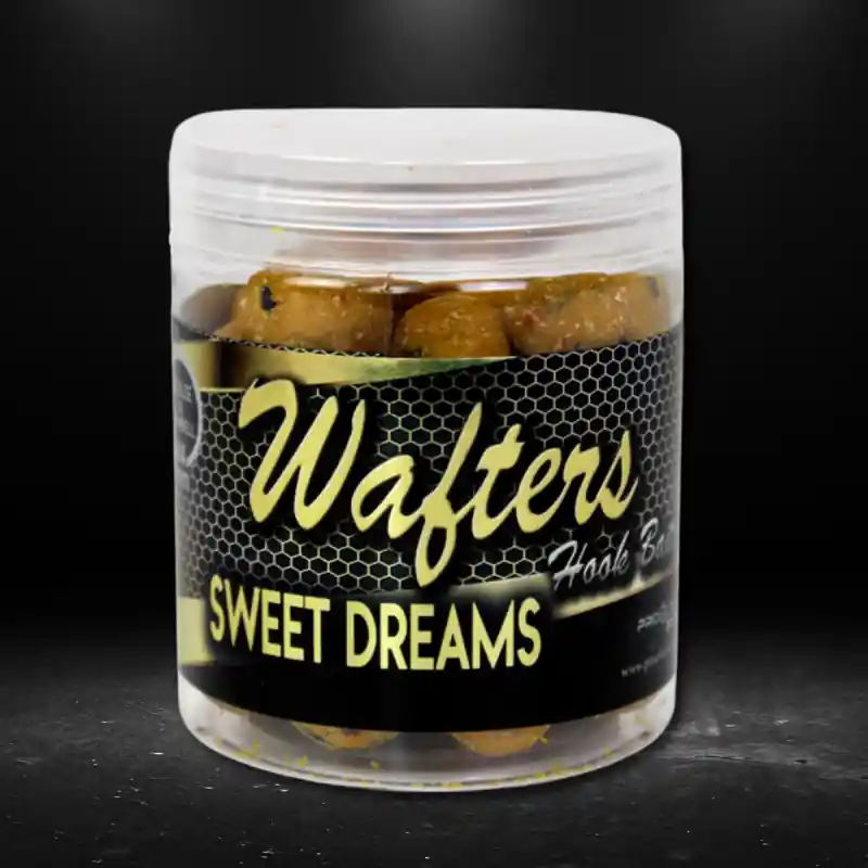 GOLD WAFTER BOILIE+DUMBELL 14MM SWEET DREAMS 110G PROELITE BAITS Dernier Modèle